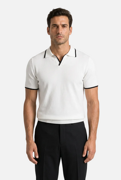 Men’s Striped Polo Shirt