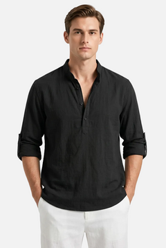 Men's Long Sleeve Cotton Shirt