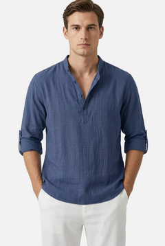 Men's Long Sleeve Cotton Shirt