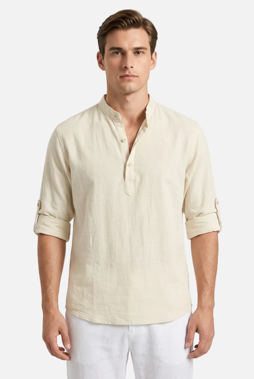 Men's Long Sleeve Cotton Shirt