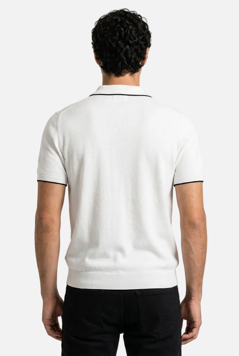 Men’s V-Neck Draped T-Shirt