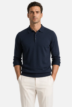 Men's Knit Long Sleeve Shirt