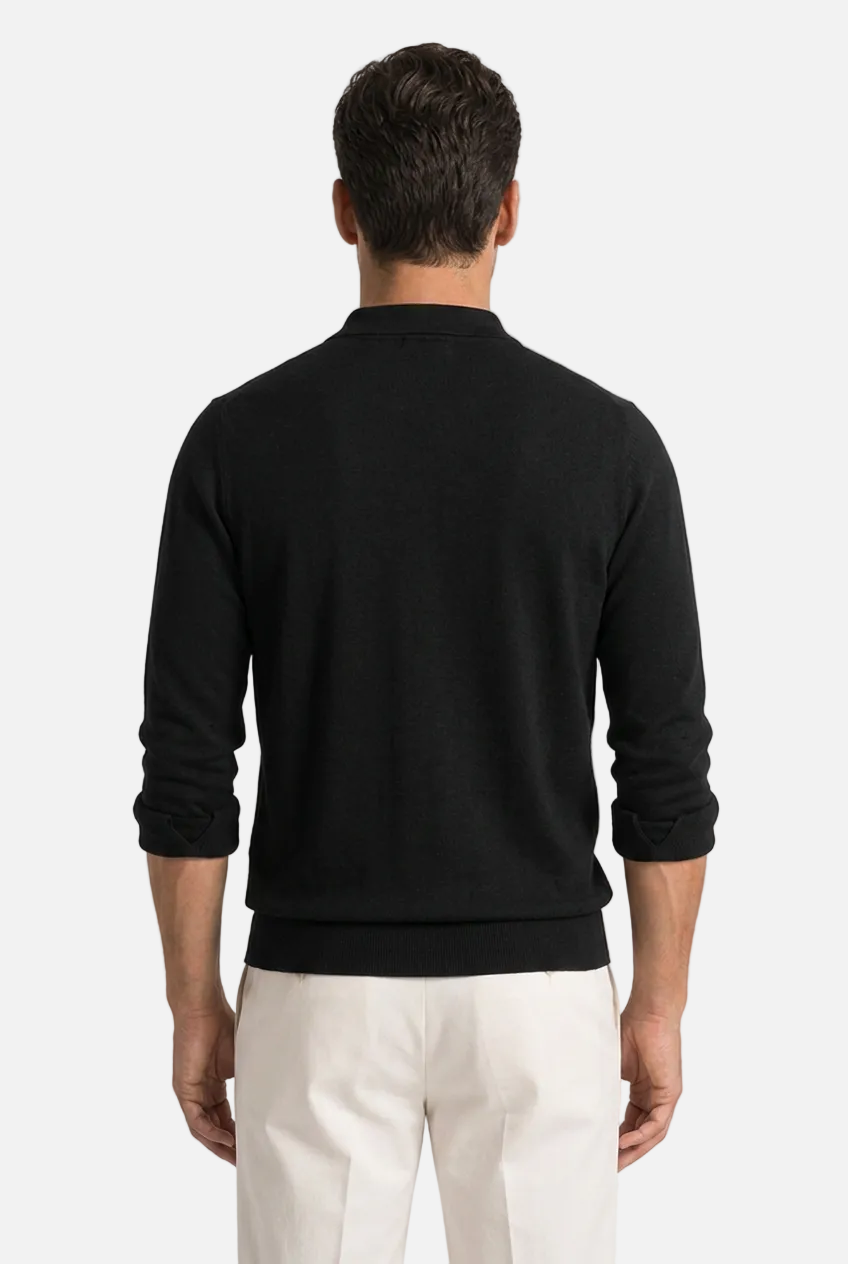Men's Knit Long Sleeve Shirt