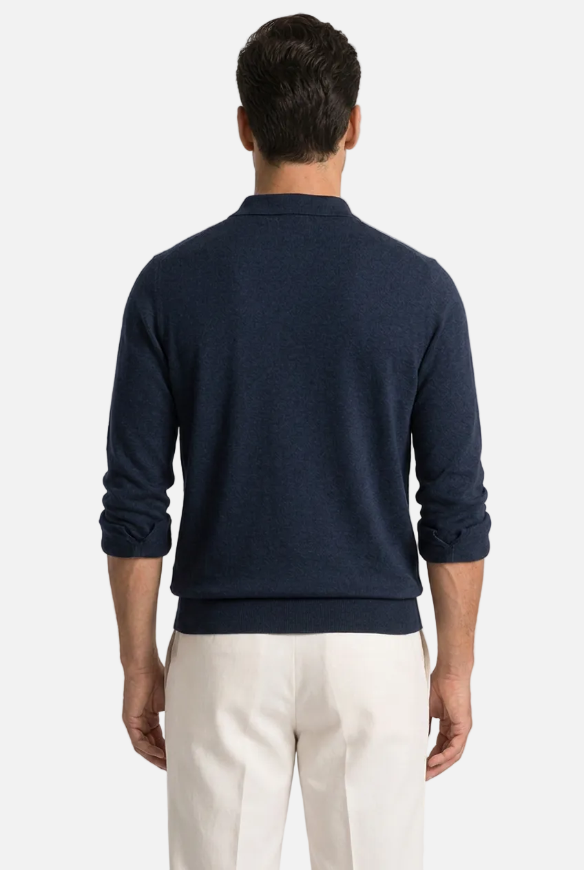 Men's Knit Long Sleeve Shirt