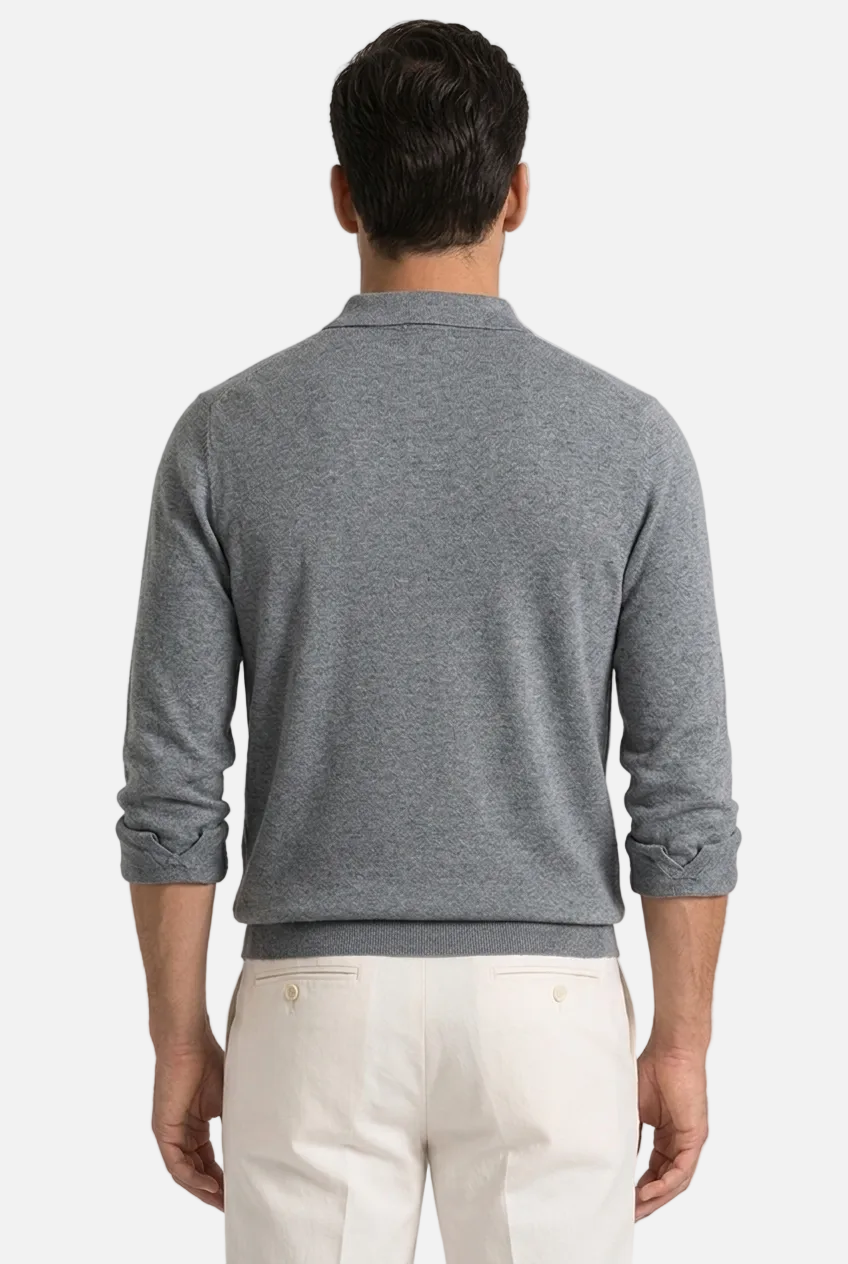 Men's Knit Long Sleeve Shirt