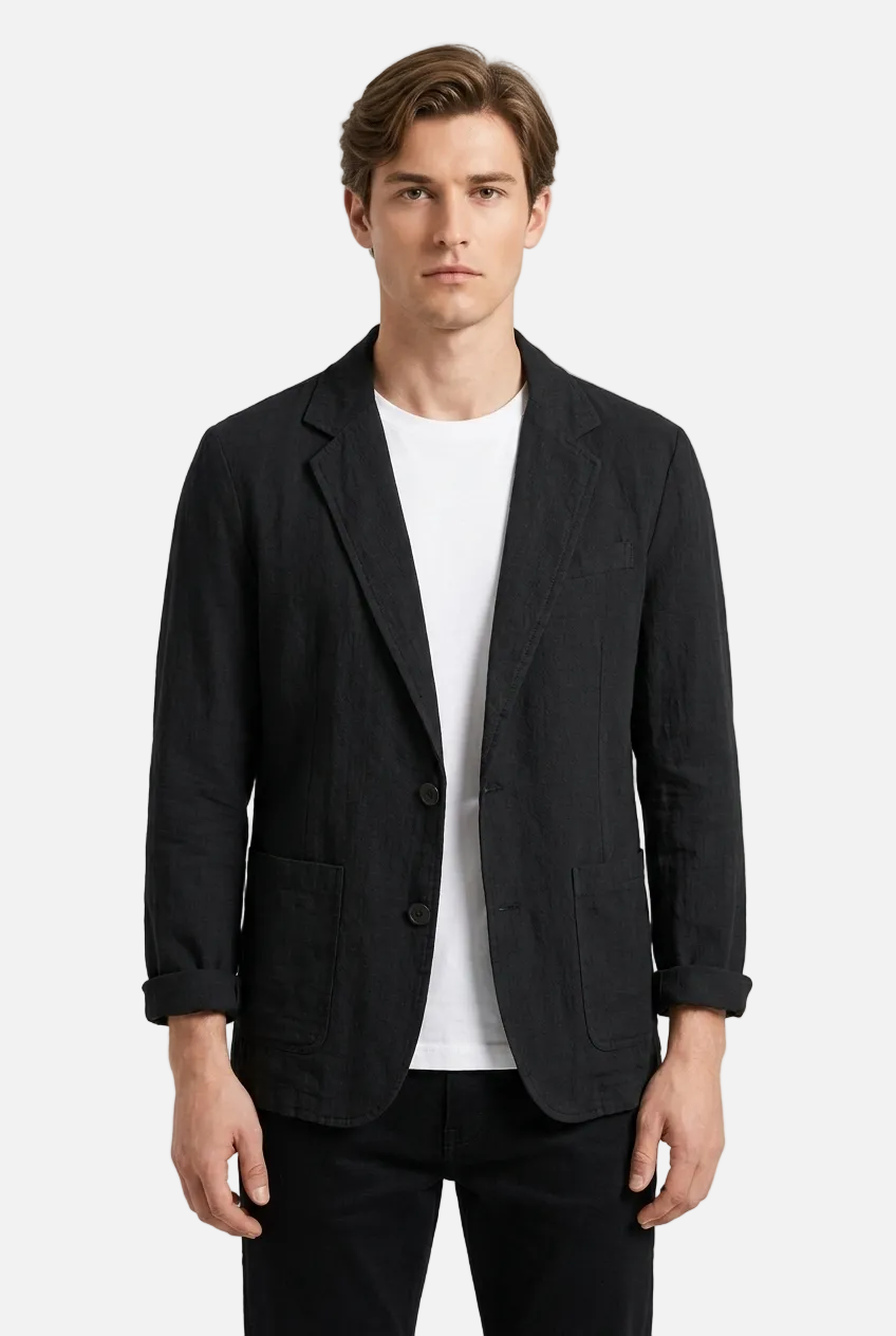Men's Cotton Linen Jacket