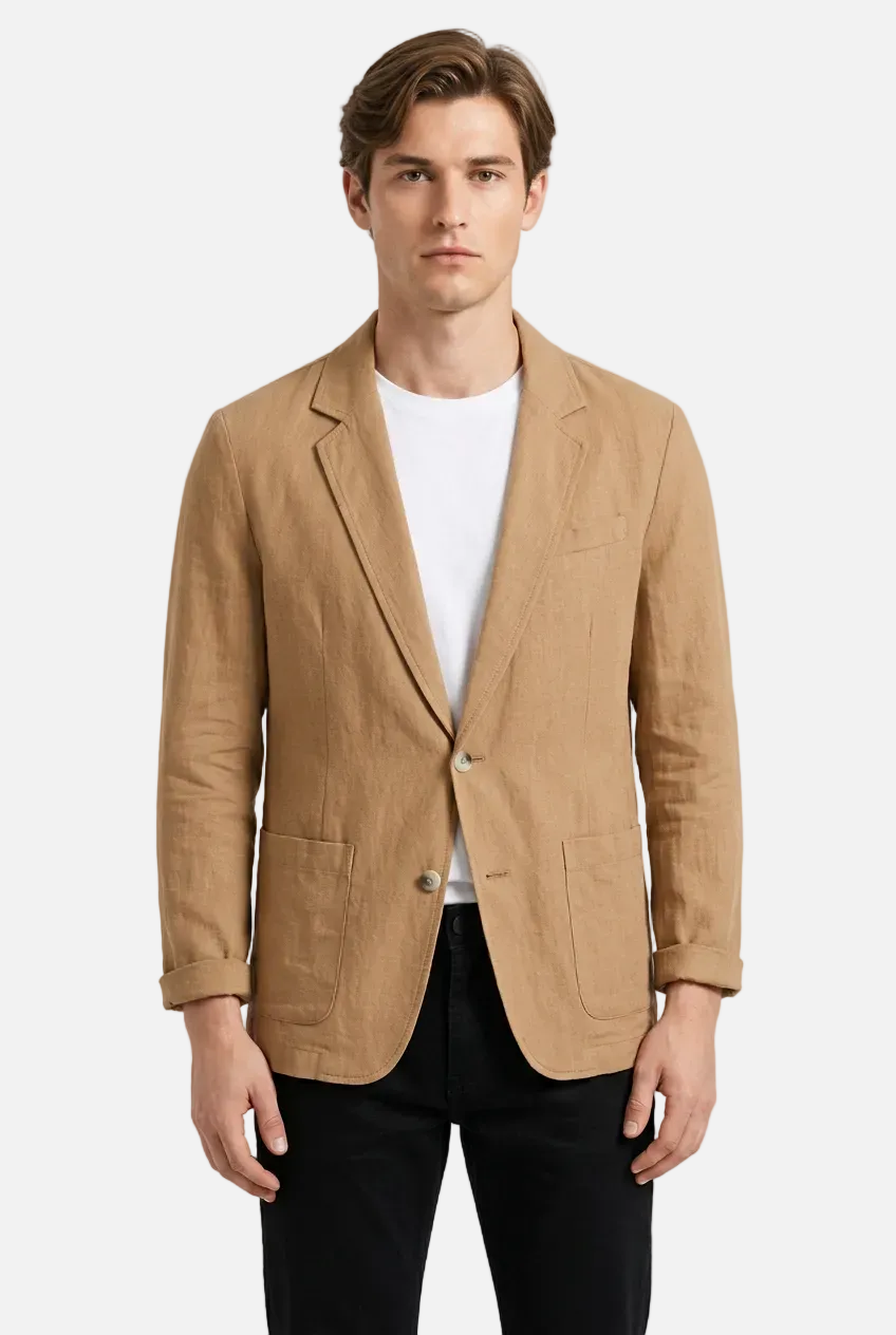 Men's Cotton Linen Jacket