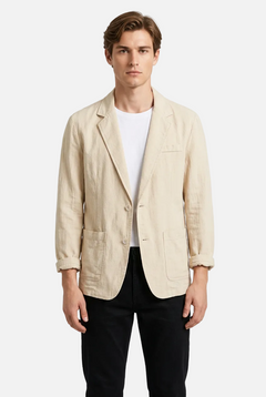 Men's Cotton Linen Jacket