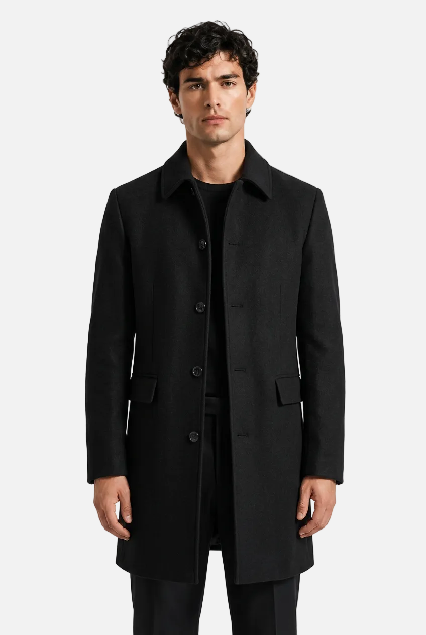 Men's Wool Overcoat