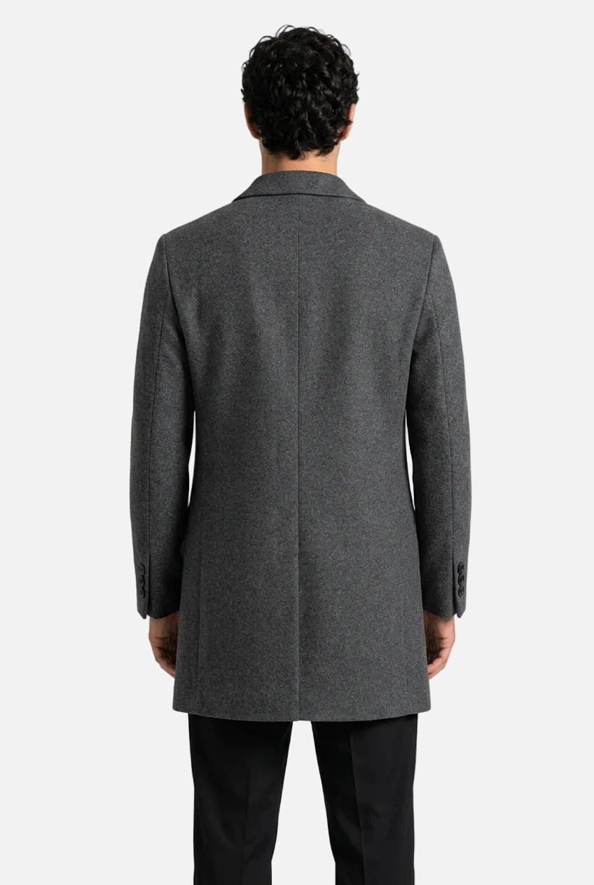 Men's Wool Overcoat