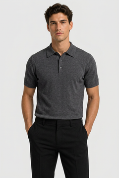 REDO: Men's Knit Collar Polo Shirt