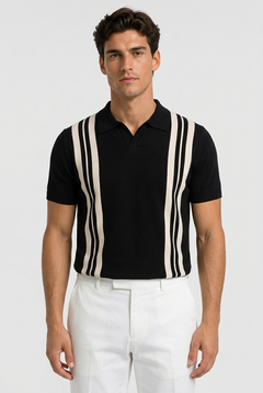 REDO: Men's Knit Collar Polo Shirt