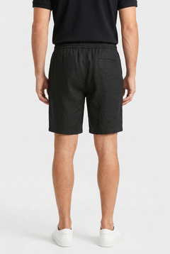 Men's Cropped Linen Shorts