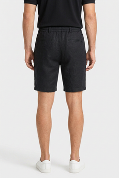 Men's Linen Straight Shorts