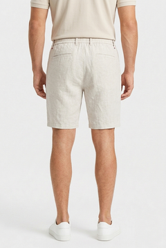 Men's Linen Straight Shorts