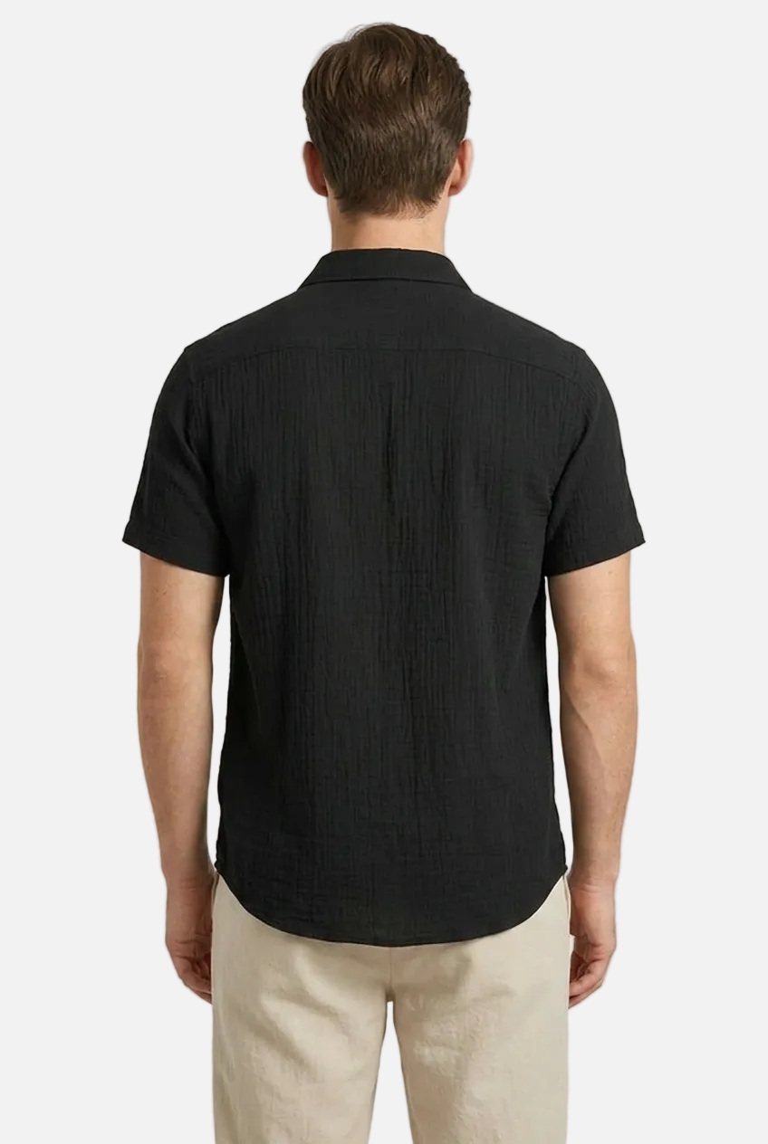 Men's Short Sleeve Button Shirt