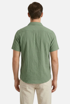 Men's Short Sleeve Button Shirt