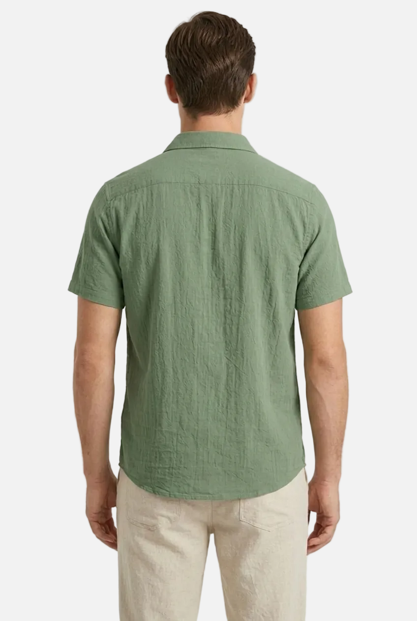 Men's Short Sleeve Button Shirt