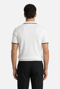 Men’s Striped Polo Shirt