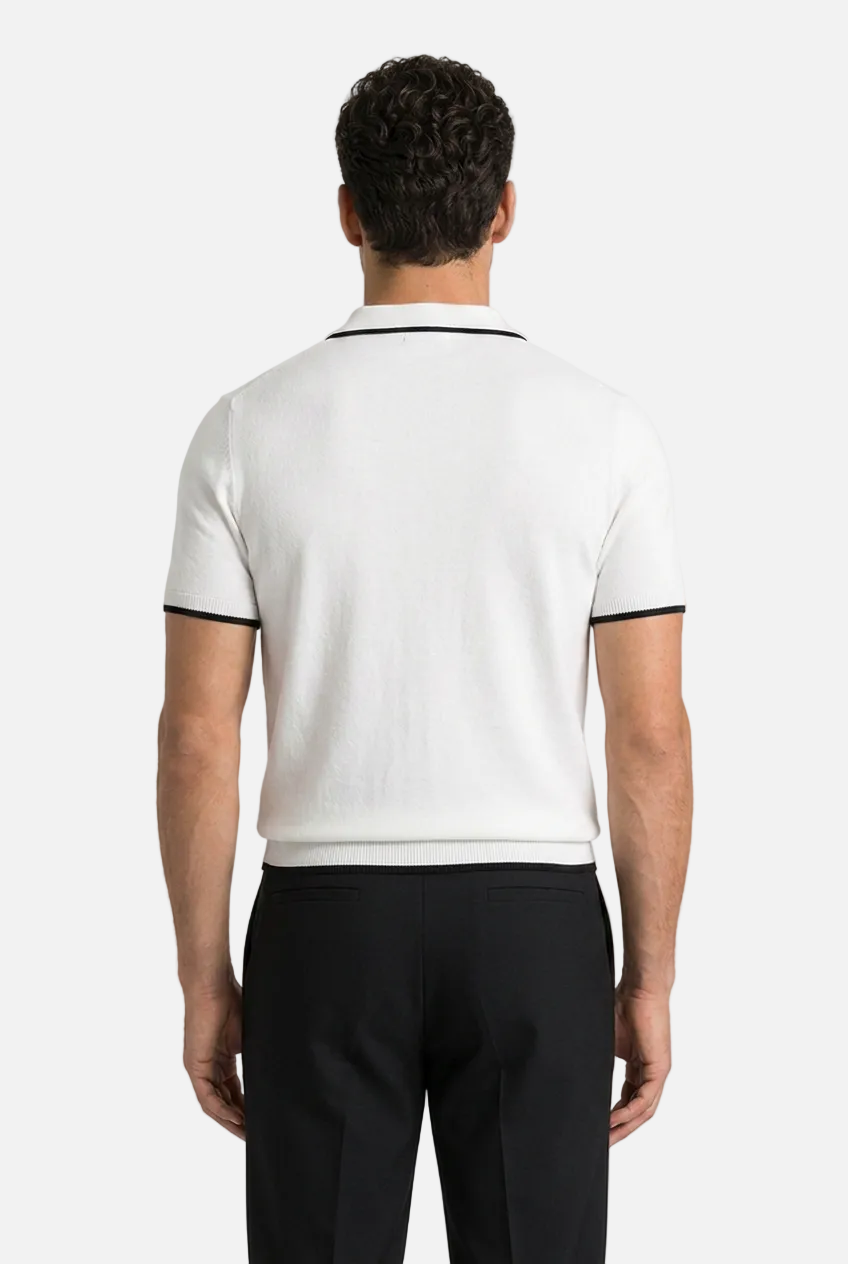 Men’s Striped Polo Shirt