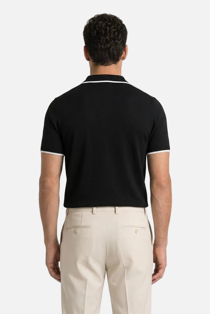 Men’s Striped Polo Shirt