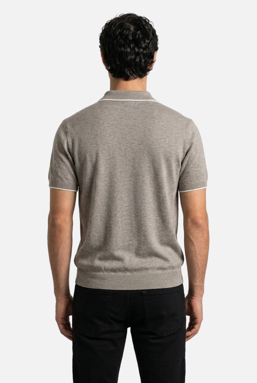 Men’s V-Neck Draped T-Shirt