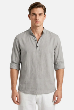 Men's Long Sleeve Cotton Shirt