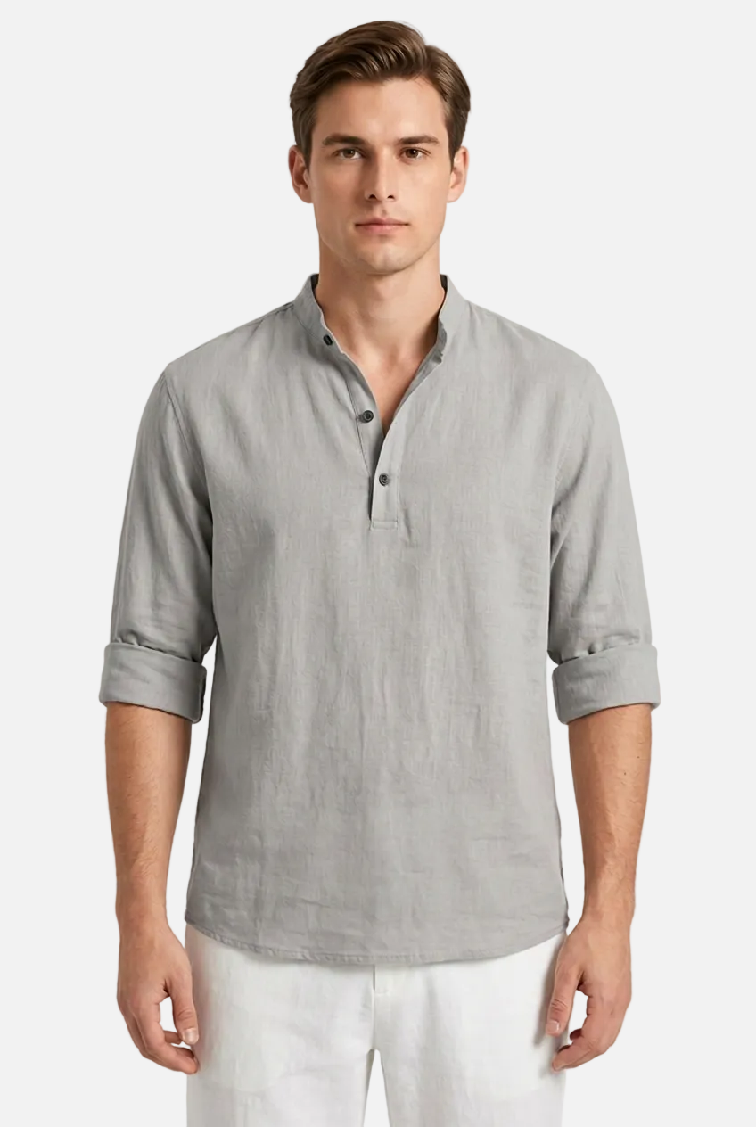 Men's Long Sleeve Cotton Shirt