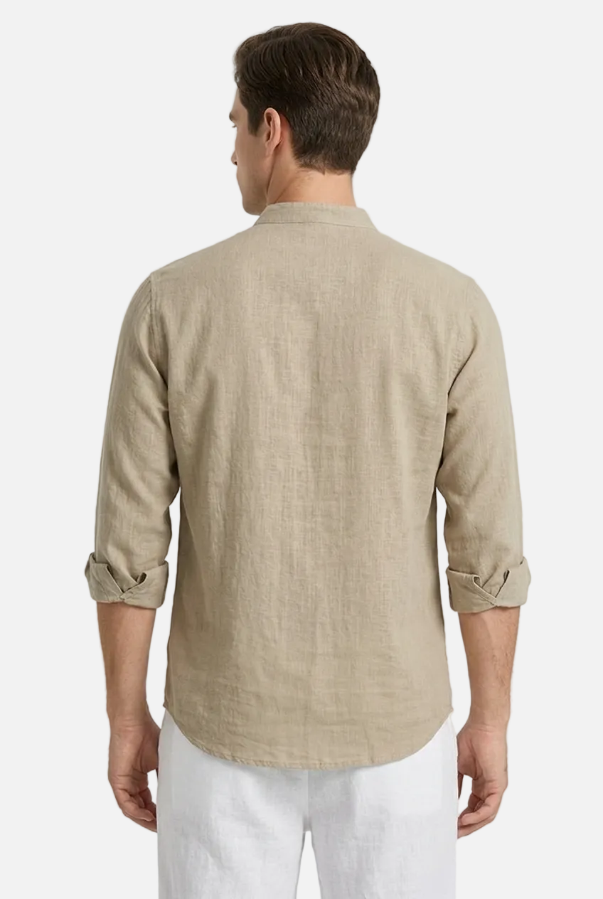 Men's Long Sleeve Cotton Shirt