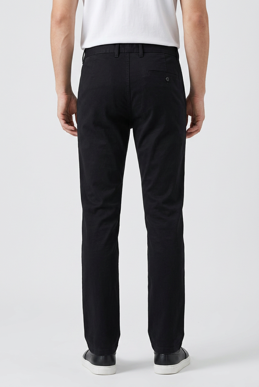 Men's Slim Cotton Trousers