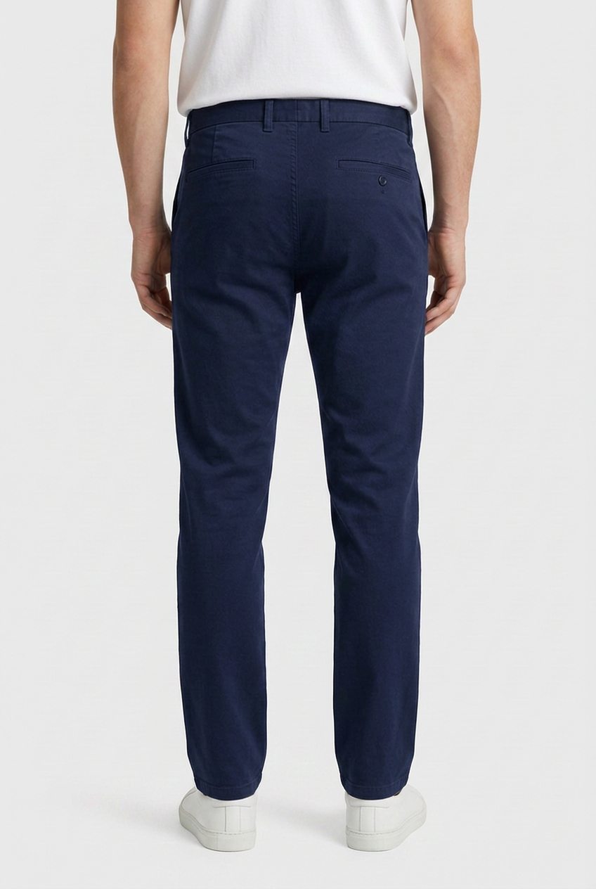 Men's Slim Cotton Trousers
