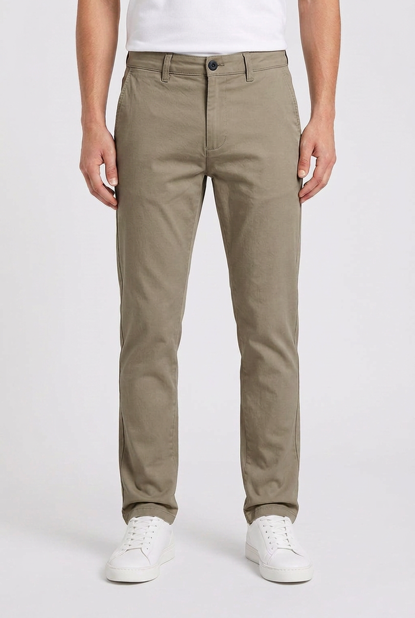 Men's Slim Cotton Trousers