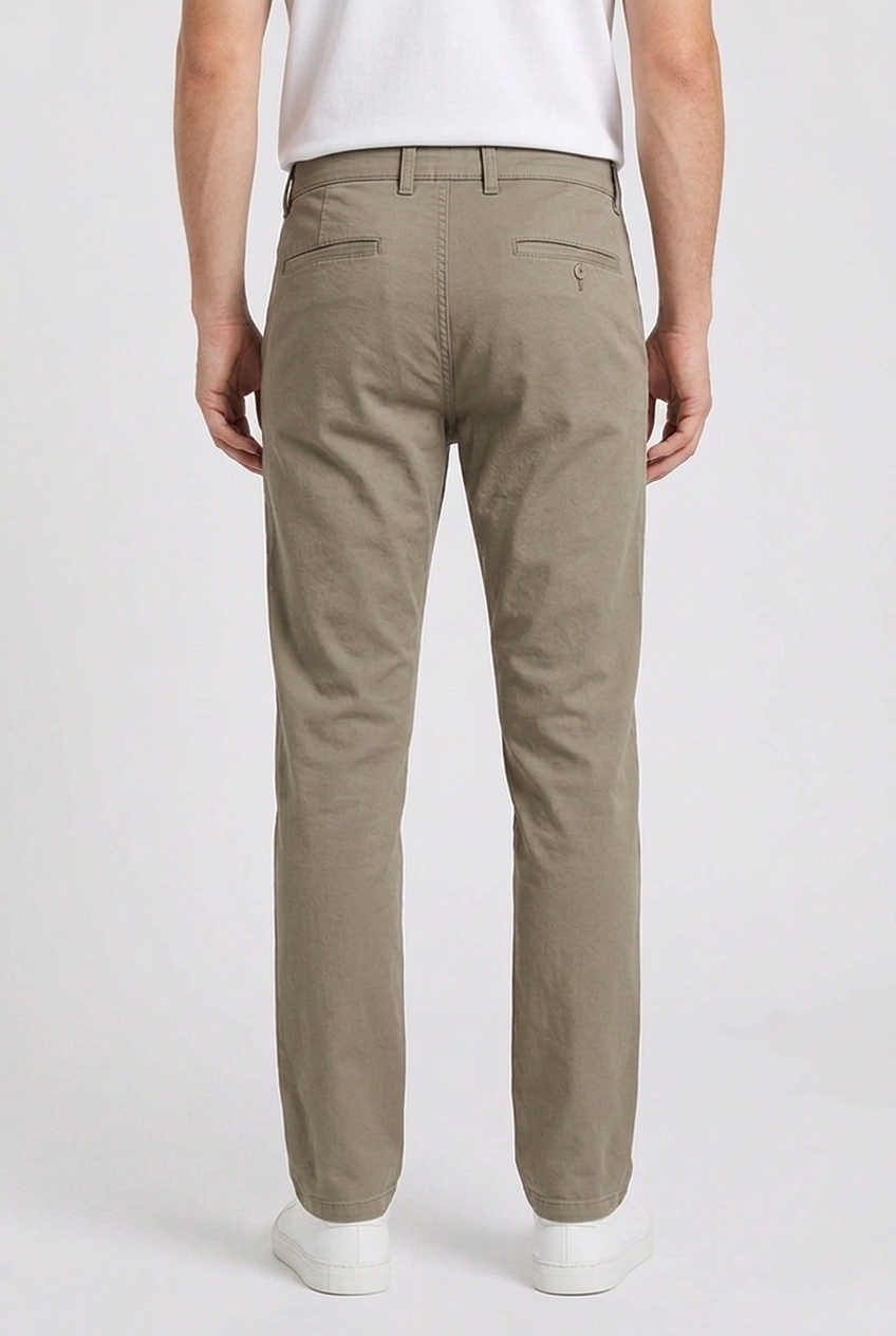 Men's Slim Cotton Trousers