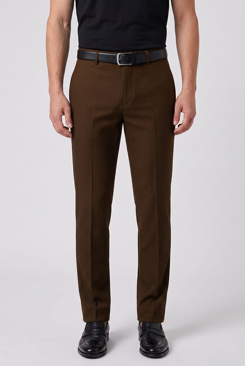Men's Textured Dress Trousers