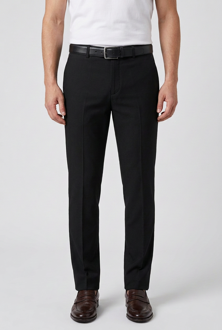 Men's Textured Dress Trousers