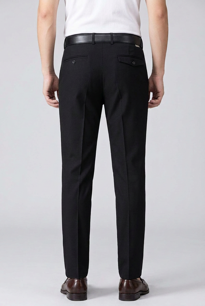 Men's Textured Dress Trousers
