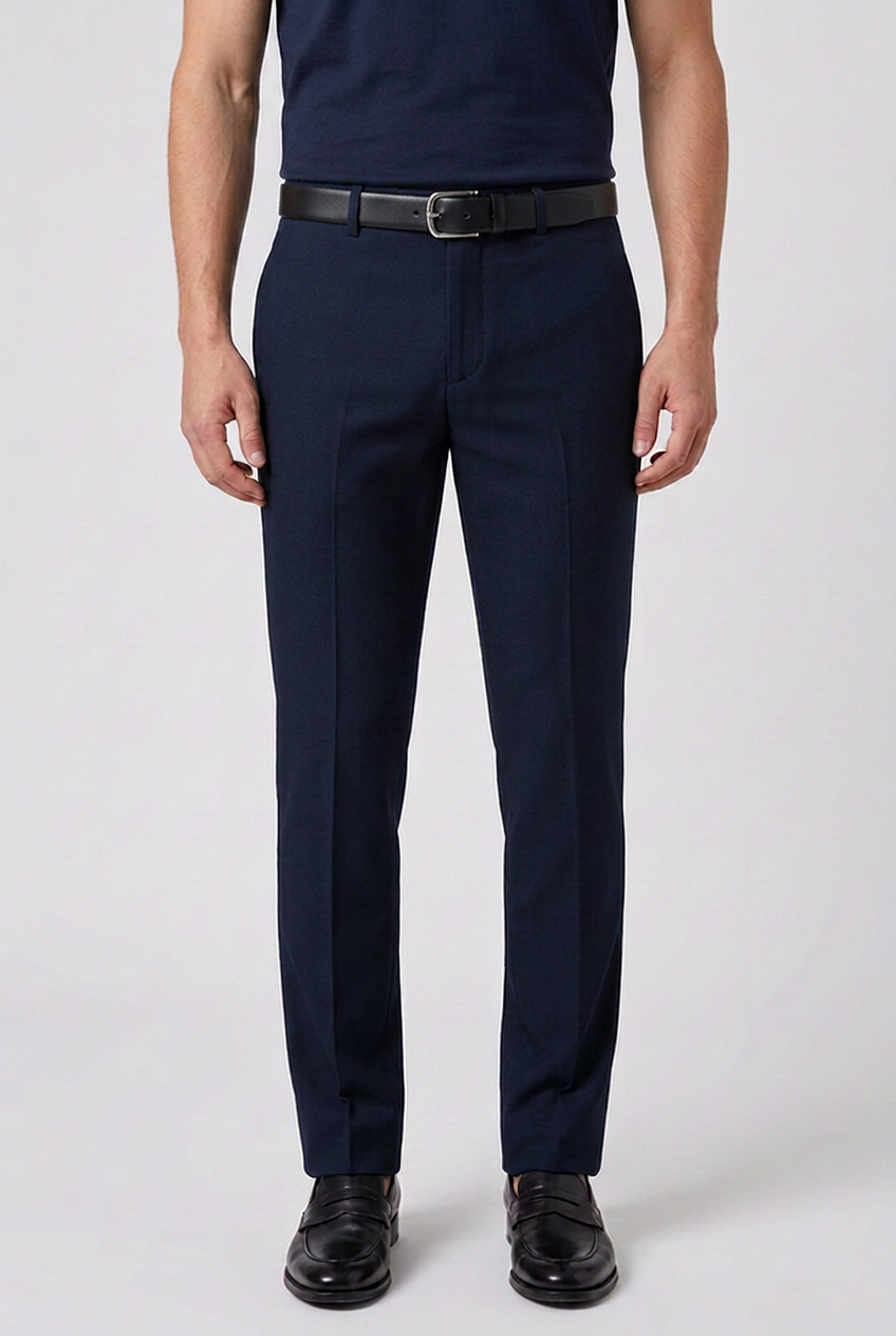 Men's Textured Dress Trousers
