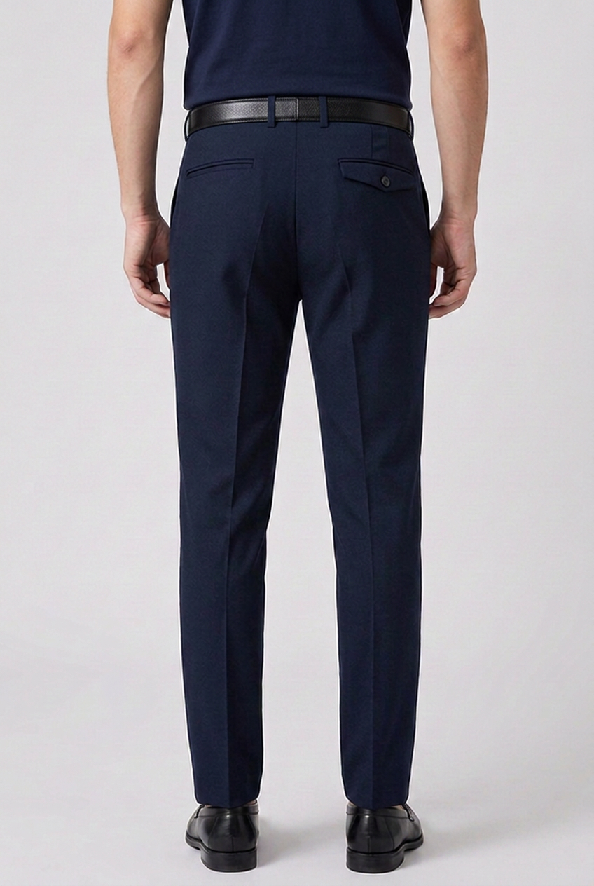Men's Textured Dress Trousers