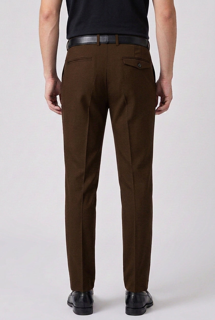Men's Textured Dress Trousers