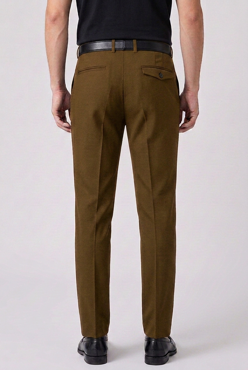 Men's Textured Dress Trousers
