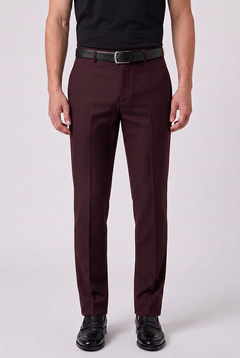 Men's Textured Dress Trousers