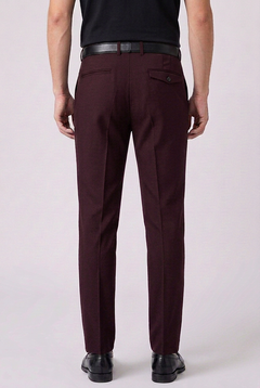 Men's Textured Dress Trousers