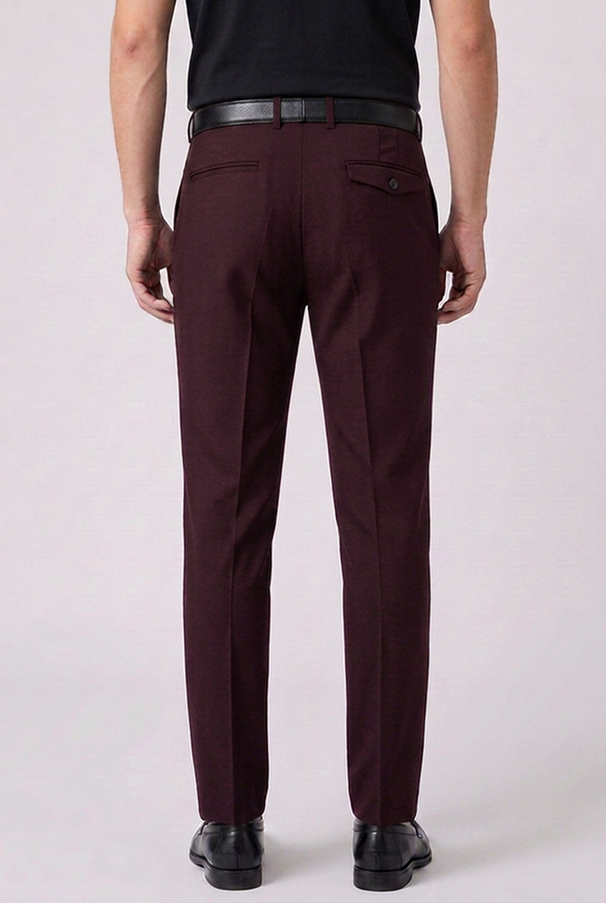 Men's Textured Dress Trousers
