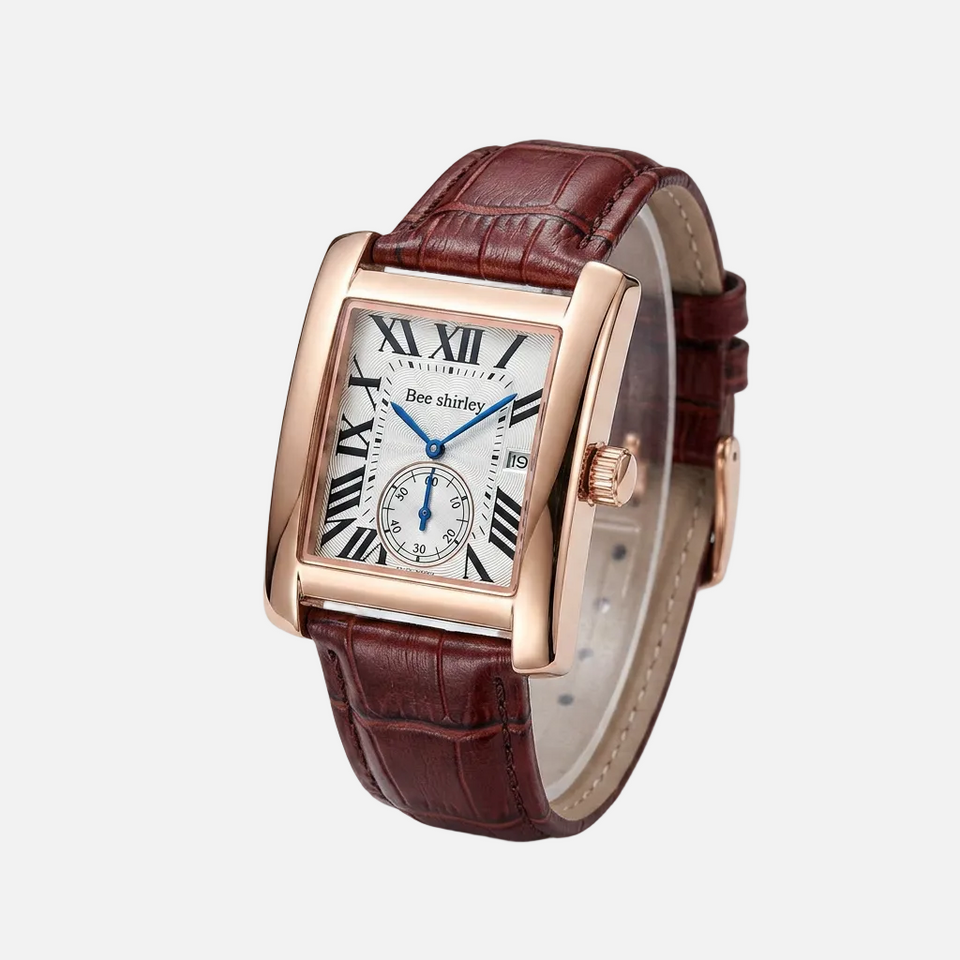 Men's Tank Quartz Watch