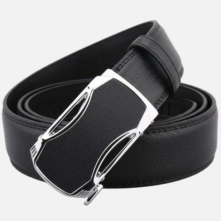 Men's Leather Buckle Belt