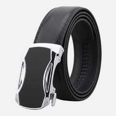 Men's Leather Buckle Belt