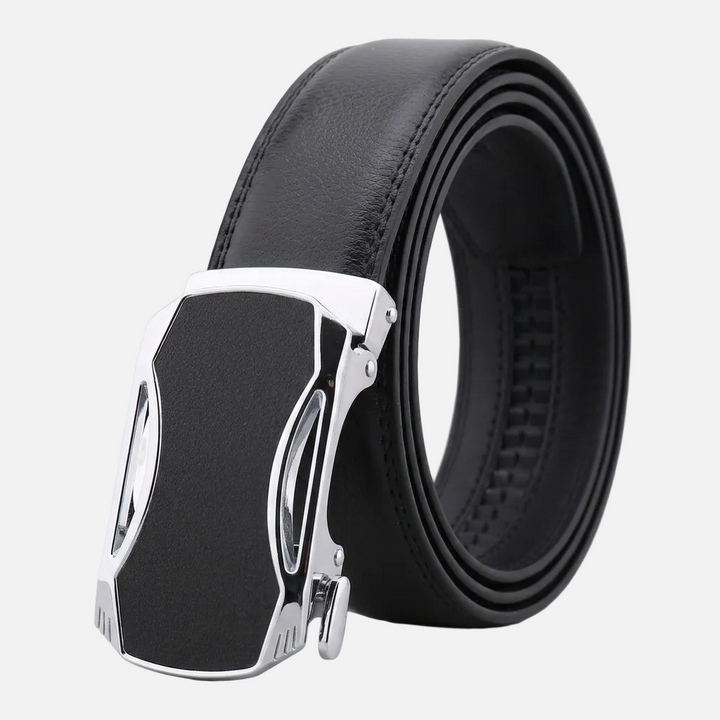 Men's Leather Buckle Belt