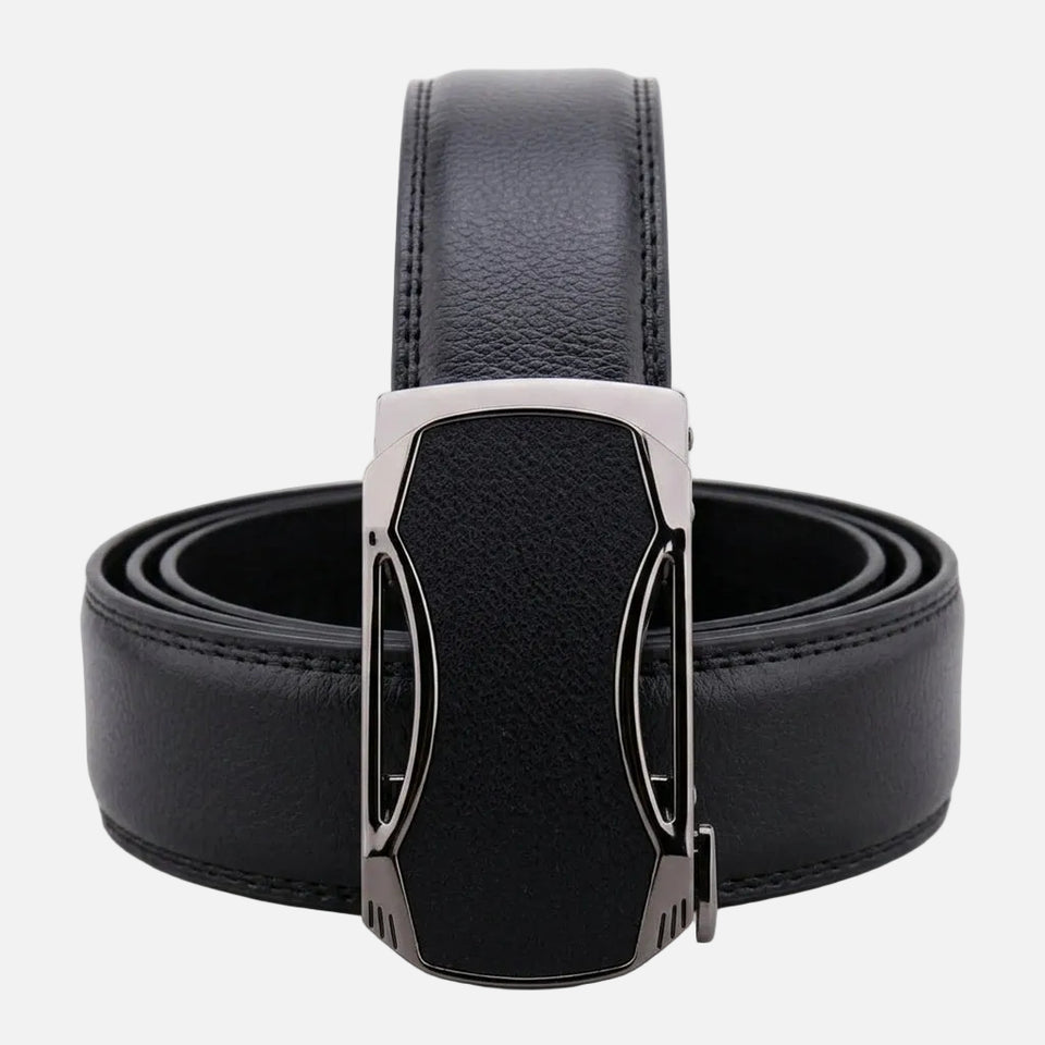 Men's Leather Buckle Belt