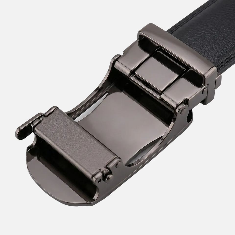 Men's Leather Buckle Belt