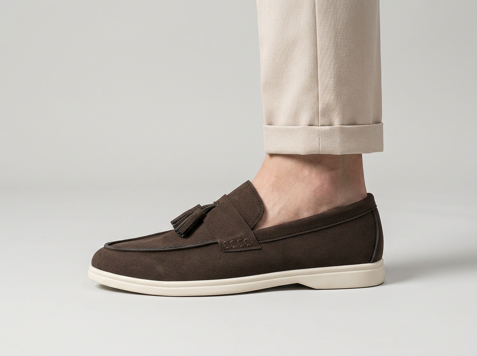 Men's Suede Business Loafers